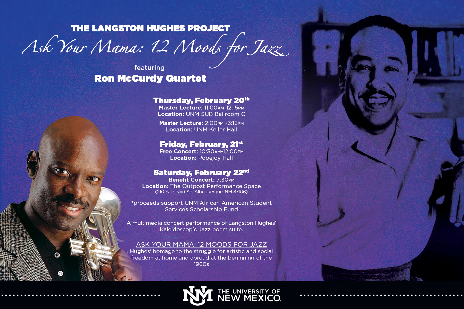 langston hughes family history